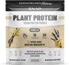 Organic Plant Based Vegan Protein Powder by Snap Supplements  Nitric Oxide Boosting Protein Powder Vanilla Bean BCAA Amino Acid for Muscle Growth Performance  Recovery  30 Servings