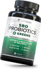 SBO Probiotic  Organic Greens Superfood Blend Vegan Probiotics 50 Billion CFUs Per Serving  Organic Spirulina Kale Broccoli Spinach for Improved Digestion and Immunity ShelfStable Supplement