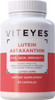 Viteyes Lutein  Astaxanthin  Relieve Eye Fatigue Hydrate  Firm Skin Blue Light Protection Immune Support 20 mg Lutein 4 mg Astaxanthin Eye Vitamins Doctor Trusted Brand 30 Capsules