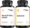 MyoInositol  DChiro Inositol Blend  Berberine 1500mg HCl Supplement  30 Day Supply