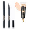 Waterproof Liquid Eyeliner -2Pens Black Eyeliner Long Lasting&Smudgeproof Makeup Liner Easy Liquid Pen 0.03 Fl. Oz (Black)