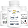 Bio-Tech Pharmacal Folic Acid (5mg, 100 Count)