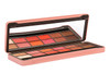 BYS Eyeshadow Tin Palette Multi Shade Makeup Kit Set with Mirror and Applicator Combo (2-Pack, Peach 2/Essential)
