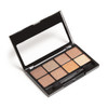 BYS Eyeshadow Makeup Palette 8 Shades - Metallic Browns