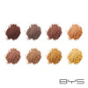 BYS Eyeshadow Makeup Palette 8 Shades - Metallic Browns