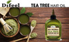Difeel Premium Natural Hair Oil - Tea Tree Oil for Dry Scalp 7.1 Ounce