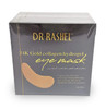 Dr Rashel 24k Gold Collagen Hydrogel Eye Mask | Improve Wrinkles , Anti Puffiness , And Dark Circle | 60 Pcs of Gold Eye Mask