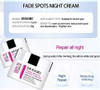 Dr Rashel Fade Spots Night Cream , Reduce Dark Spots , Moisturizers , Nourishes and Repairs Skin , Size 1.76 oz Jar