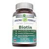 Amazing Formulas Biotin 10000Mcg,120 Tablets (Non GMO,Gluten Free) -Supports Healthy Skin & Hair–Promotes Overall Good Health