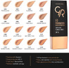 (107 Natural) - Golden Rose Oil Free HD Foundation With SPF 15-107 Natural