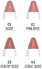 Golden Rose Nude Look Creamy Shine Lipstick No 03 Peachy Nude