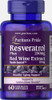 Puritans Pride Resveratrol 250 mg, 60 Count