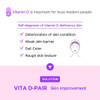 JMsolution Vita D Pair Mask Korean Skincare Facial Mask -Plant extract Collagen SKin defence-Hydrating Deep Moisture Skin Barrier Care