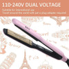 REBUNE RE-2062 2-in-1 Hair Iron Flat PTC Ceramic Hair straightener & Curler Fast Heating Iron