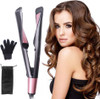 REBUNE 2-in-1 Flat Iron for Hair Curling Irons Hair Straightener With Ceramic Spiral Panel Hair Styler