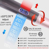 REBUNE 2-in-1 Flat Iron for Hair Curling Irons Hair Straightener With Ceramic Spiral Panel Hair Styler