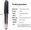 REBUNE 2-in-1 Flat Iron for Hair Curling Irons Hair Straightener With Ceramic Spiral Panel Hair Styler
