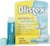 Blistex Simple & Sensitive Lip Moisturizer 0.15 oz (Pack of 4)