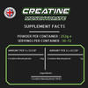 Creatine Monohydrate Powder 252g - Premium Grade Creatine Monohydrate - UK Made - Unflavoured Creatine Powder Scoop Included