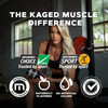 Kaged Muscle, PurCaf Organic Caffeine Capsules, Energy Boost, No Jitters, 90% Pure Caffeine, 100 Caffeine Pills