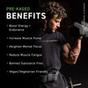 Kaged Muscle Pre Workout Powder Preworkout for Men & Pre Workout Women, Delivers Intense Workout Energy, Focus & Pumps; Supplements, Cherry Bomb, Natural Flavors