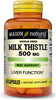 Mason Natural Milk Thistle 500 mg - Support Healthy Liver Function, Cleanse and Detox, Herbal Dietary Supplement, 60 Capsules