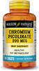 Mason Natural Chromium Picolinate 200 mcg with Calcium - Healthy Fat Metabolism, Blood Sugar Support, 100 Tablets