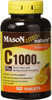 Mason Vitamins C 1000 Mg Plus Rose Hips And Bioflavonoids Complex Tablets, 90 Count