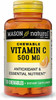 Mason Natural Vitamin C 500 Mg (As Ascorbic Acid) - Supports Healthy Immune System, Antioxidant And Essential Nutrient, Orange Flavor, 100 Chewables