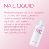 Young Nails Nail Liquid. Professional Grade Monomer. Use with Nail Powder for Acrylic Nails At Home. Low Odor, Mess + MMA Free, Non-Yellowing Nail Liquid