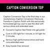 Young Nails Caption Nail Polish, Conversion Top