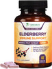 Sambucus Black Elderberry Immune Support - 100% Black Elderberry Fruit Extract - Non-GMO, Gluten Free, Natural Vegan, Sambucus Extract, Antioxidant, Nature's Non-GMO Supplement - 60 Capsules Sambucus Black Elderberry Immune Support - 100% Black Elderberry Fruit Extract - Non-GMO, Gluten Free, Natural Vegan, Sambucus Extract, Antioxidant, Nature's Non-GMO Supplement - 60 Capsules