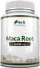 Maca Root Capsules 4000mg - 180 Vegetarian and Vegan Capsules - 6 Month Supply - High Strength Peruvian Maca Root