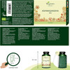 Ashwagandha Vegavero | 100% Organic | 1800mg Root Powder | with Withanolides | 180 Vegan Capsules | NO Additives