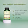 Ashwagandha Vegavero | 100% Organic | 1800mg Root Powder | with Withanolides | 180 Vegan Capsules | NO Additives