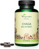 Organic Chaga Mushroom Vegavero® | 6000 mg (10:1 Extract) with 40% Polysaccharides and 30% Betaglucans | 90 Capsules | NO Additives | Vegan