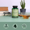 Panax Ginseng Vegavero® | 4800 mg (8:1 Extract) | with 20% Ginsenosides | No Additives | 120 Vegan Capsules | Korean Red Ginseng