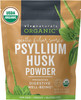 Organic Psyllium Husk Powder (1.5 lbs ) - Easy Mixing Fiber Supplement, Finely Ground & Non-GMO Powder for Promoting Regularity