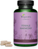 Menopause Support Vegavero® | 100% Natural | 120 Vegan Capsules | Without Soy | Evening Primrose, Sage, Lemon Balm, Chamomile and Hops | Hot Flushes & Night Sweats Relief Supplement