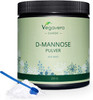 D-Mannose Powder Vegavero® | 250g | Pure & Natural | No Additives | Scoop Included | Sourced from Corn | Vegan