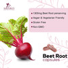 Beet Root Capsules - 1300mg Per Serving - Natural Beetroot Powder Extract - USA Bottled - Vegan Herbal Nitrate Supplement - Nitric Oxide Supports Natural Endurance and Energy - NonGMO - 60 Capsules