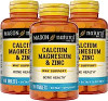 Mason Natural Calcium Magnesium & Zinc - Supports Healthy Bones, Enhances Muscle And Nerve Function, Immune System Booster, 100 Tablets (Pack Of 3)