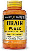Mason Natural Brain Power With Sage Extract And Calcium - Optimize Mental Focus And Alertness, For A Positive Mood, Specialty Formula, 60 Caplets