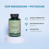 Magnesium + Potassium Vegavero® | High Strength Citrate Forms | 180 Vegan Capsules | Electrolytes for Hydration & Recovery