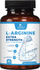 L-Arginine Complex - Essential Amino Acids for Energy, Muscle & Vascular Health Support - Nitric Oxide Booster with Citrulline, Beta Alanine & Calcium - Supports Exercise & Recovery - 60 Capsules