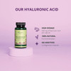 Hyaluronic Acid Vegavero® | HIGH Strength - 600mg with 800-1500 kDa | 60 Vegan Capsules | NO Additives