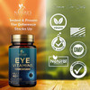 Eye Vitamin & Mineral Supplement - With Lutein, Zeaxanthin, Vitamin C, & Zinc - Natural Vision & Macular Health Support For Sensitivity & Dryness - 60 Capsules