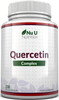 Quercetin 500mg with Bromelain & Vitamin C - 150 Vegan Capsules for Immune Support - Full Quercetin Complex with Added Rosehip, Bioflavonoids, Acerola and Rutin  Made in The UK