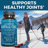 Antarctic Krill Oil and Triple-Strength Omega 3 Fish Oil Bundle, 1250 mg Krill Oil & 2,200 mg Fish Oil Per Serving Providing Omega 3 EPA and DHA