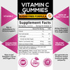 Sugar Free Vitamin C Gummies for Adults & Kids - Vegan Immune Support & Antioxidant Vitamins - Non-GMO, Dairy & Gluten Free C Vitamins - Vegetarian, Raspberry Flavor Nature's Supplements - 120 Gummies